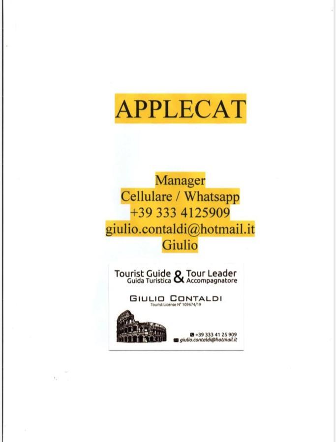 Hotel Applecat Roma Exterior foto